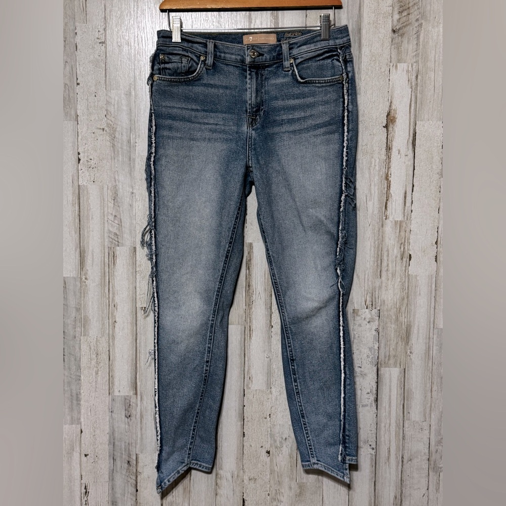 7 FAMK Luxe Vintage The Ankle Skinny 29